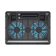 Base refrigeradora Conceptronic CNBCOOLPAD2F 15,6" Negro