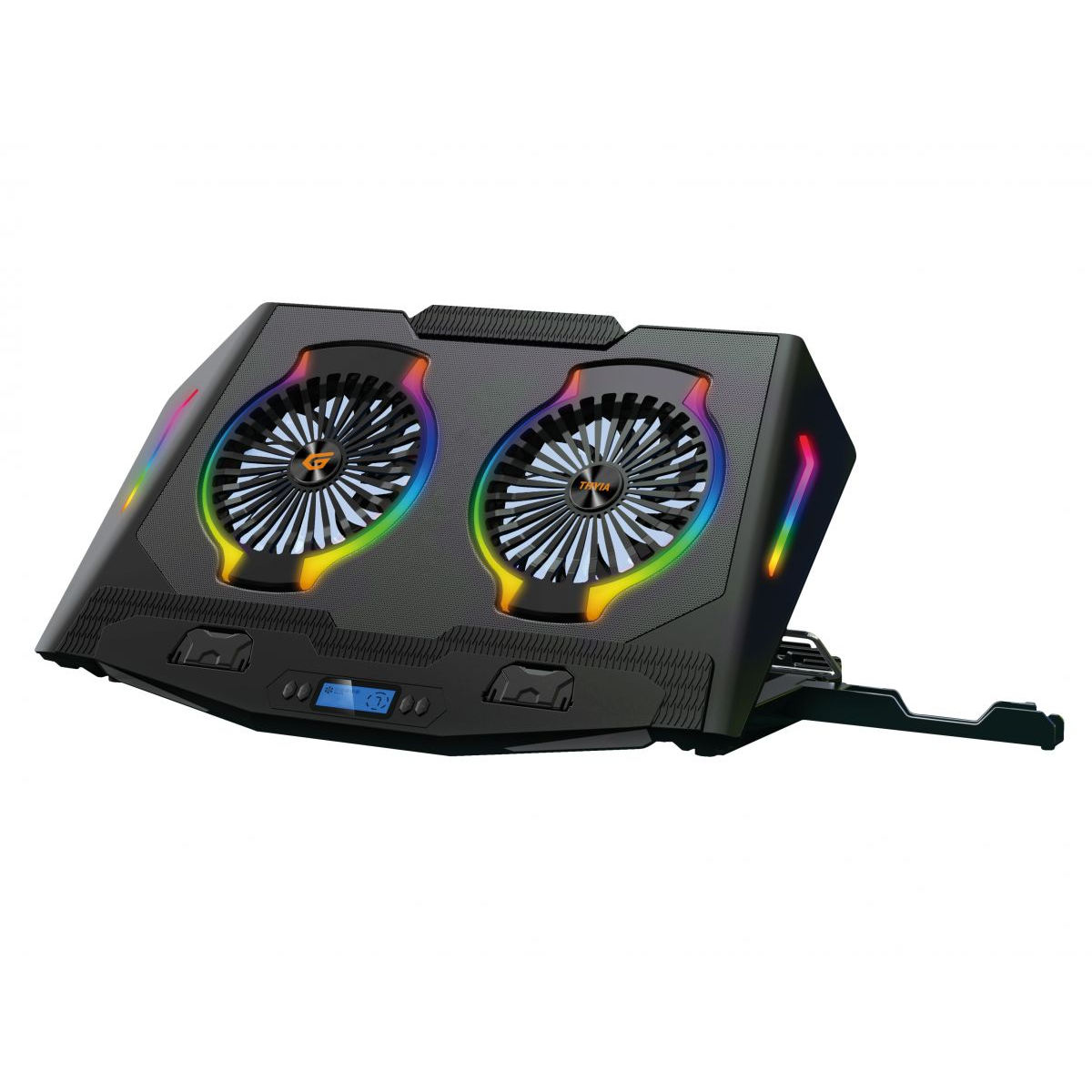 Base refrigeradora Conceptronic THYIA02B 17" Negro