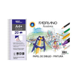 Bloc Fabriano Microperforado Dibujo y Pintura 20H 160G A4+