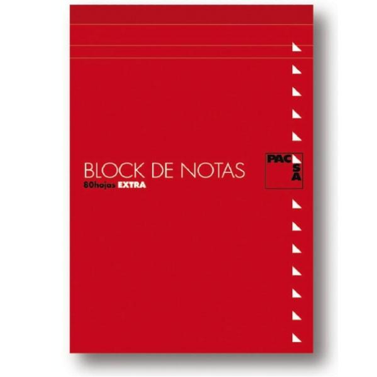Bloc Pacsa Notas con Tapa 80h 60g Liso Octavo
