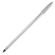 Bolígrafo BIC Cristal Celebrate Cuerpo Plateado Negro