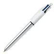 Bolígrafo BIC Retractil 4 Colores Shine - Punta 1 Mm - Color Negro, Azul, Rojo y Verde