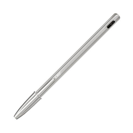 Bolígrafo BIC Cristal Metal Renew + 2 Recambios Negro