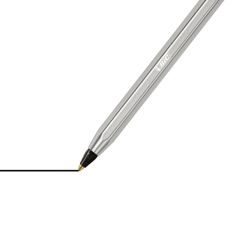 Bolígrafo BIC Cristal Metal Renew + 2 Recambios Negro - vista 6