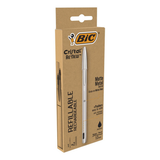 Bolígrafo BIC Cristal Metal Renew + 2 Recambios Negro - vista 7