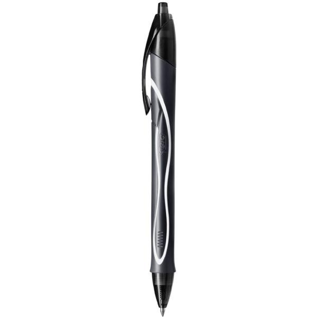 Bolígrafo de gel BIC Bolígrafo Retractil Gel-ocity Quick Dry Negro