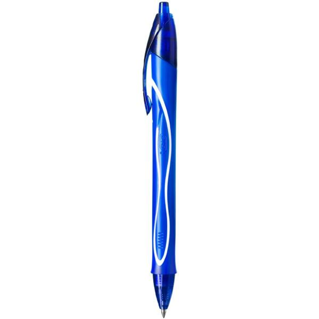 Bolígrafo de gel BIC Bolígrafo Retractil Gel-ocity Quick Dry Azul