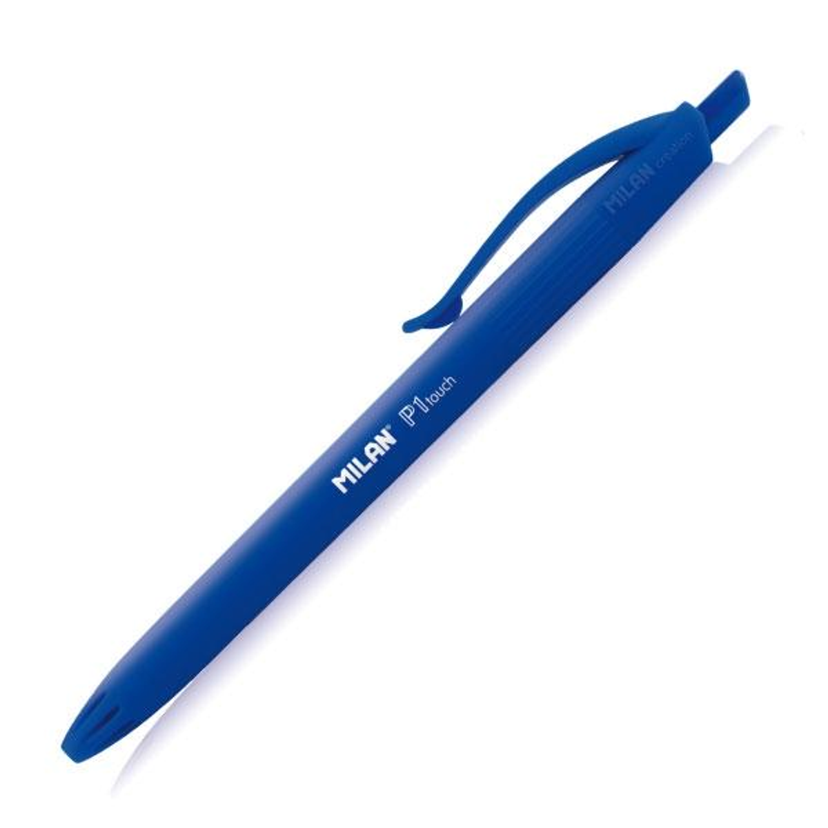 Bolígrafo MILAN P1 Touch Punta Media Azul