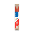 Bolígrafo Pilot Paq.3 Recambios Frixion Rojo