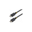 Cable DisplayPort StarTech.com DISPL1M 1 m negro, dos conectores macho