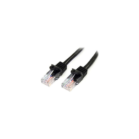 Cable Ethernet Cat5e RJ45 StarTech.com 10 m negro; RJ45 macho a RJ45 macho
