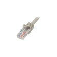 Cable Ethernet Cat5e RJ45 StarTech.com 15 m gris; RJ45 macho a RJ45 macho