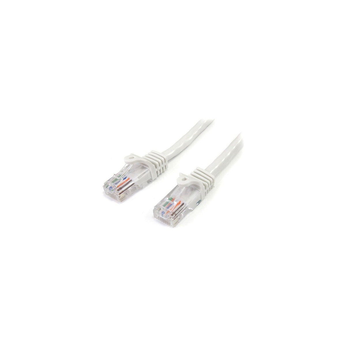 Cable Ethernet Cat5e RJ45 StarTech.com 3 m blanco; RJ45 macho a RJ45 macho
