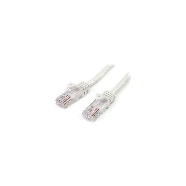 Cable Ethernet Cat5e RJ45 StarTech.com 3 m blanco; RJ45 macho a RJ45 macho