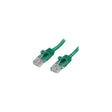 Cable Ethernet Cat5e RJ45 StarTech.com 50 cm verde; RJ45 macho a RJ45 macho