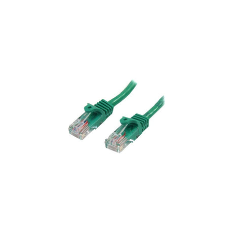 Cable Ethernet Cat5e RJ45 StarTech.com 50 cm verde; RJ45 macho a RJ45 macho