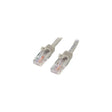 Cable Ethernet Cat5e RJ45 StarTech.com 5 m gris; RJ45 macho a RJ45 macho