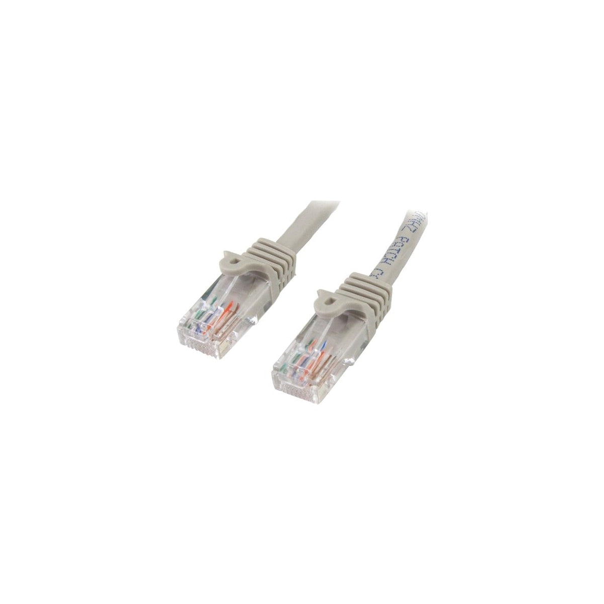 Cable Ethernet Cat5e RJ45 StarTech.com 5 m gris; RJ45 macho a RJ45 macho