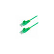 Cable Ethernet Cat6 RJ45 StarTech 2,5 m verde; conectores RJ45 macho en ambos extremos