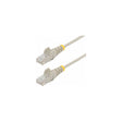 Cable Ethernet Cat6 RJ45 StarTech 28 AWG 10 m gris, vista de los conectores