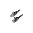 Cable Ethernet Cat6 StarTech.com N6LPATCH1MBK de 1 m: conectores RJ45 macho