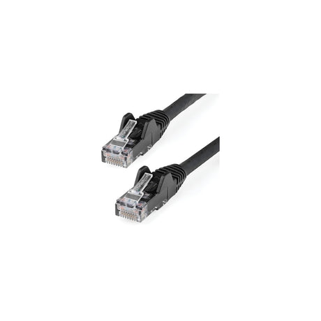 Cable Ethernet Cat6 StarTech.com N6LPATCH1MBK de 1 m: conectores RJ45 macho