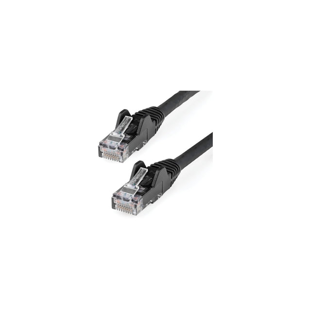 Cable Ethernet Cat6 StarTech.com N6LPATCH1MBK de 1 m: conectores RJ45 macho