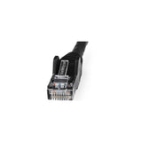 Detalle del conector RJ45 macho del cable StarTech.com N6LPATCH1MBK