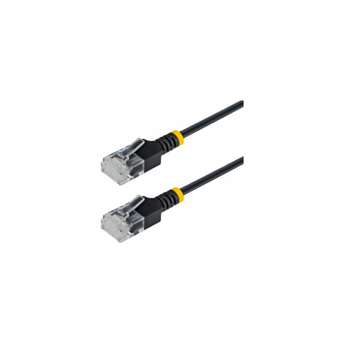 Cable Ethernet Cat6a RJ45 StarTech 3 m negro; conectores RJ45 macho en ambos extremos