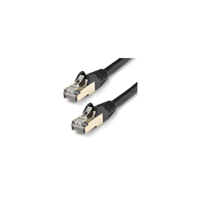 Cable Ethernet Cat6a RJ45 StarTech.com STP 10 m negro; RJ45 macho a RJ45 macho