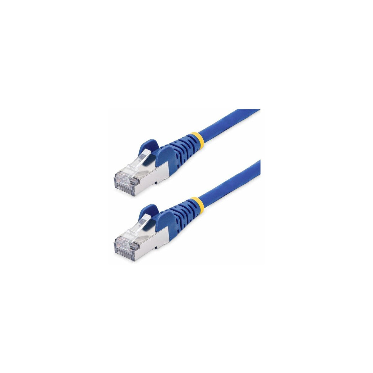 Cable Ethernet Cat8 RJ45 StarTech 3 m azul; conectores RJ45 macho en ambos extremos