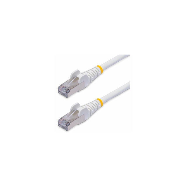 Cable Ethernet Cat8 RJ45 StarTech 50 cm blanco; conectores RJ45 macho en ambos extremos