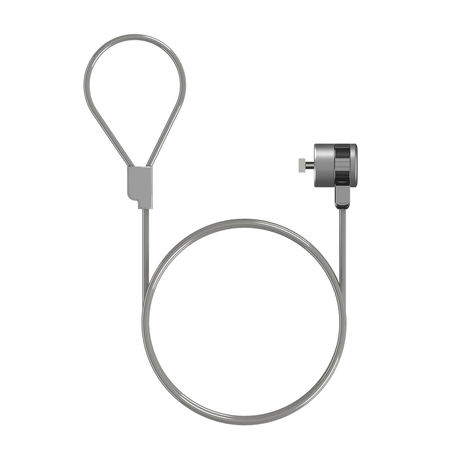 Cable de seguridad AISENS ASLK-D40K02-SL Plata