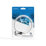 Cable de seguridad AISENS ASLK-D40K02-SL Plata - vista 5