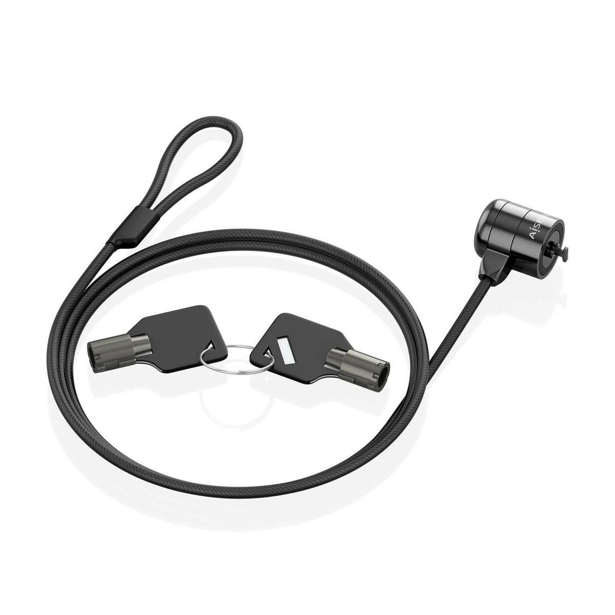 Cable de seguridad AISENS ASLK-D40K04-BK Negro