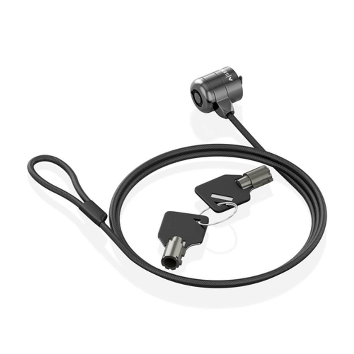 Cable de seguridad AISENS ASLK-D40K04-BK Negro - vista 2