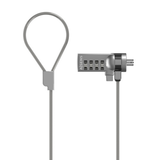 Cable de seguridad AISENS ASLK-D40N01-SL Plata - vista 2