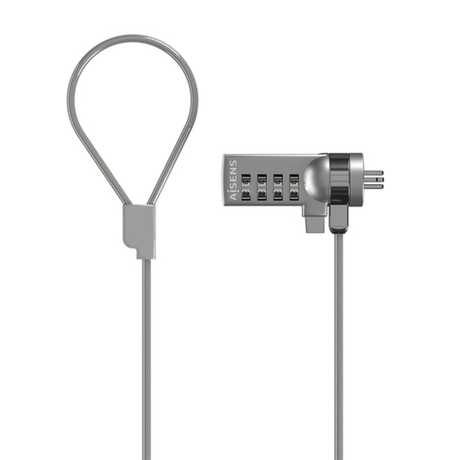 Cable de seguridad AISENS ASLK-D40N01-SL Plata - vista 2