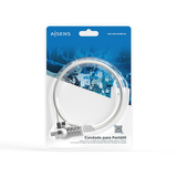 Cable de seguridad AISENS ASLK-D40N01-SL Plata - vista 4