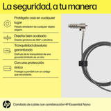 Cable de seguridad HP 63B31AA - vista 4