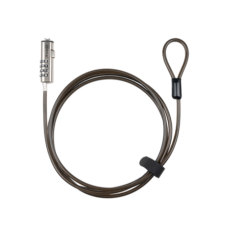 Cable de seguridad TooQ TQCLKC0035-G Gris