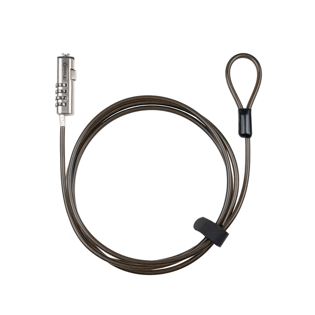 Cable de seguridad TooQ TQCLKC0035-G Gris