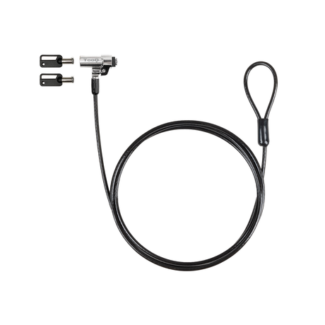 Cable de seguridad TooQ TQCLKC0045-G Gris