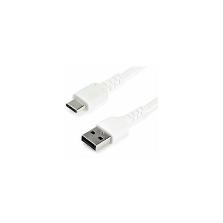 Cable USB-A a USB-C reforzado StarTech 480 Mbps 1 m blanco