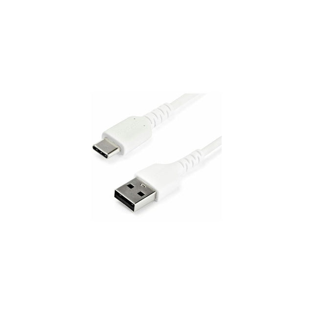Cable USB-A a USB-C reforzado StarTech 480 Mbps 1 m blanco