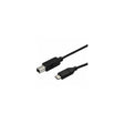 Cable USB-C a USB-B StarTech 480 Mbps 3 m negro