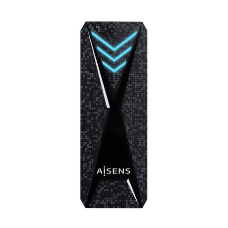 Caja externa Aisens M.2 USB 3.2 Gen 2 (ASM2-RGB013B)