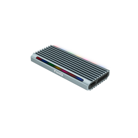 Caja externa TooQ M.2 USB 3.2 Gen 2 USB-A (TQE-2221G)