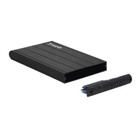 Caja externa TooQ 2,5" USB 3.2 Gen 1 (TQE-2530B)