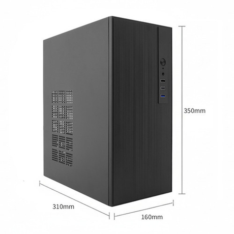 Caja para PC CoolBox MATX M460 USB-C 3.2 GEN1 con fuente 500W - vista 8